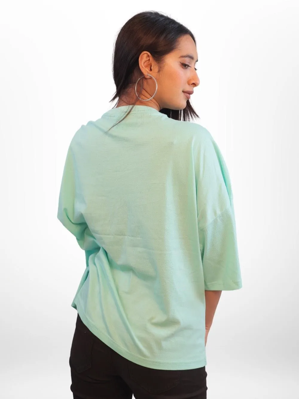 ALADIN: HER GRACE Graphic Printed Womens Drop Shoulder T-shirt Legacy Boutiques Bangladesh