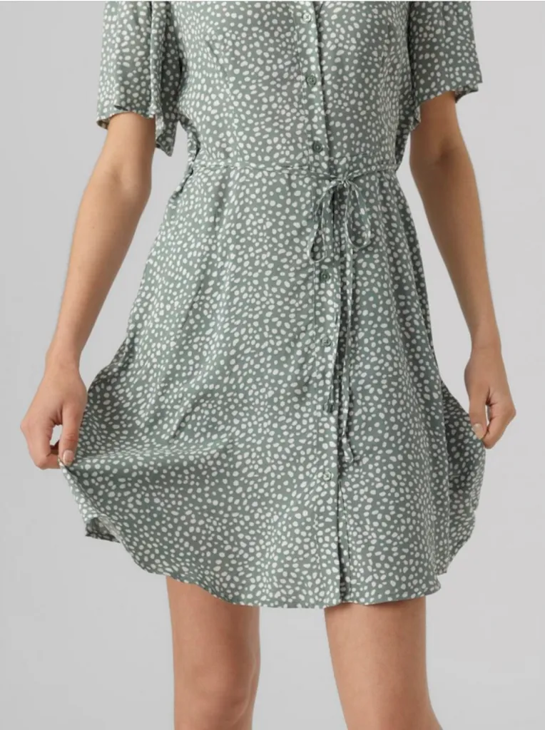 Alba Dot Dress by Vero Moda