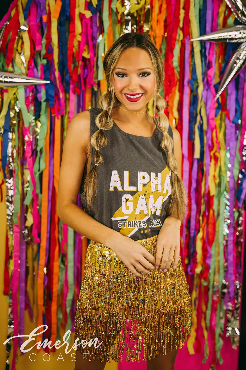 Alpha Gamma Delta Lightning Bid Day Tank