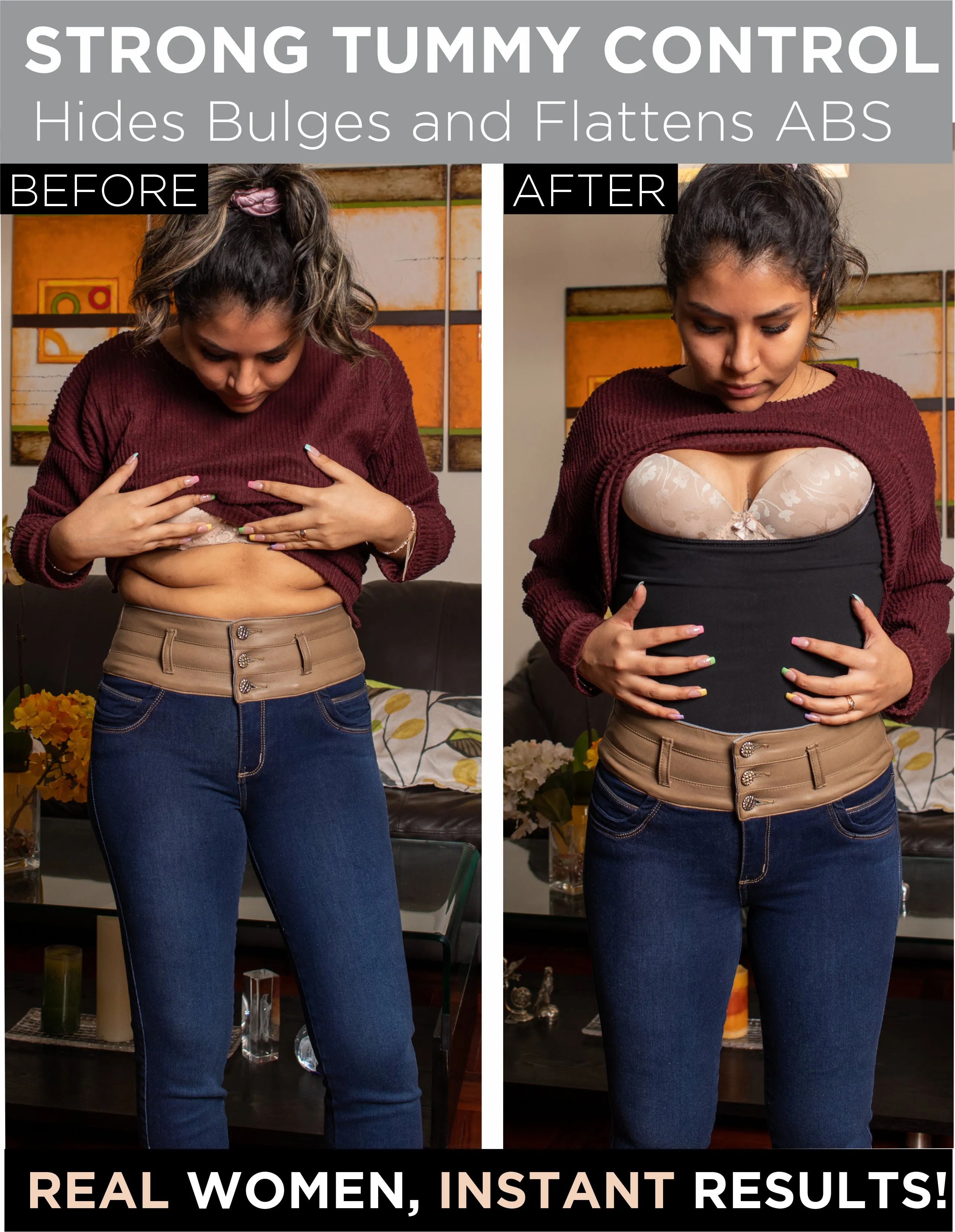 Arm Shaper Back Support Cami Faja Brazos Mia