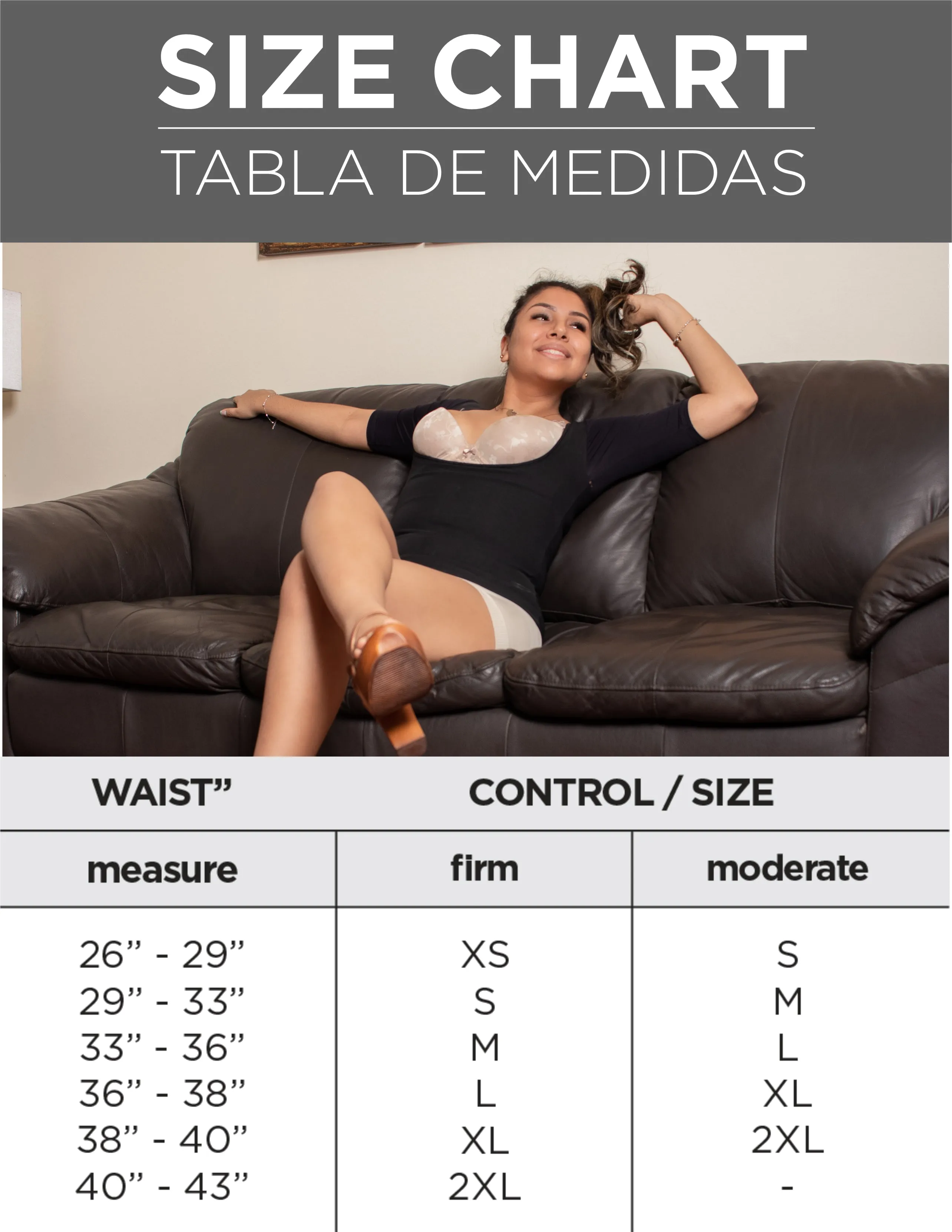 Arm Shaper Back Support Cami Faja Brazos Mia