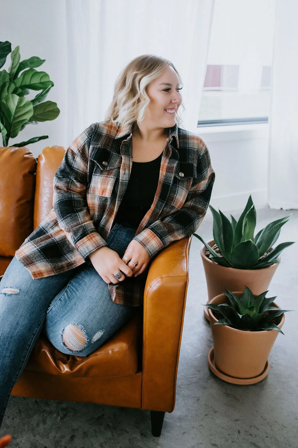 Arthur Plaid Shacket