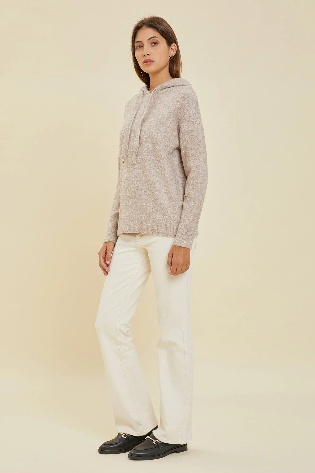 Be Cool Mushroom Hooded Fuzzy Sweater