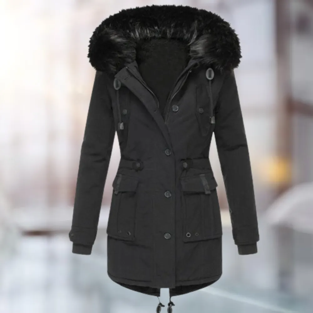 Beaumont Parka | Wasserfeste Pufferjacke mit Fleece-Futter und Kapuze für Damen