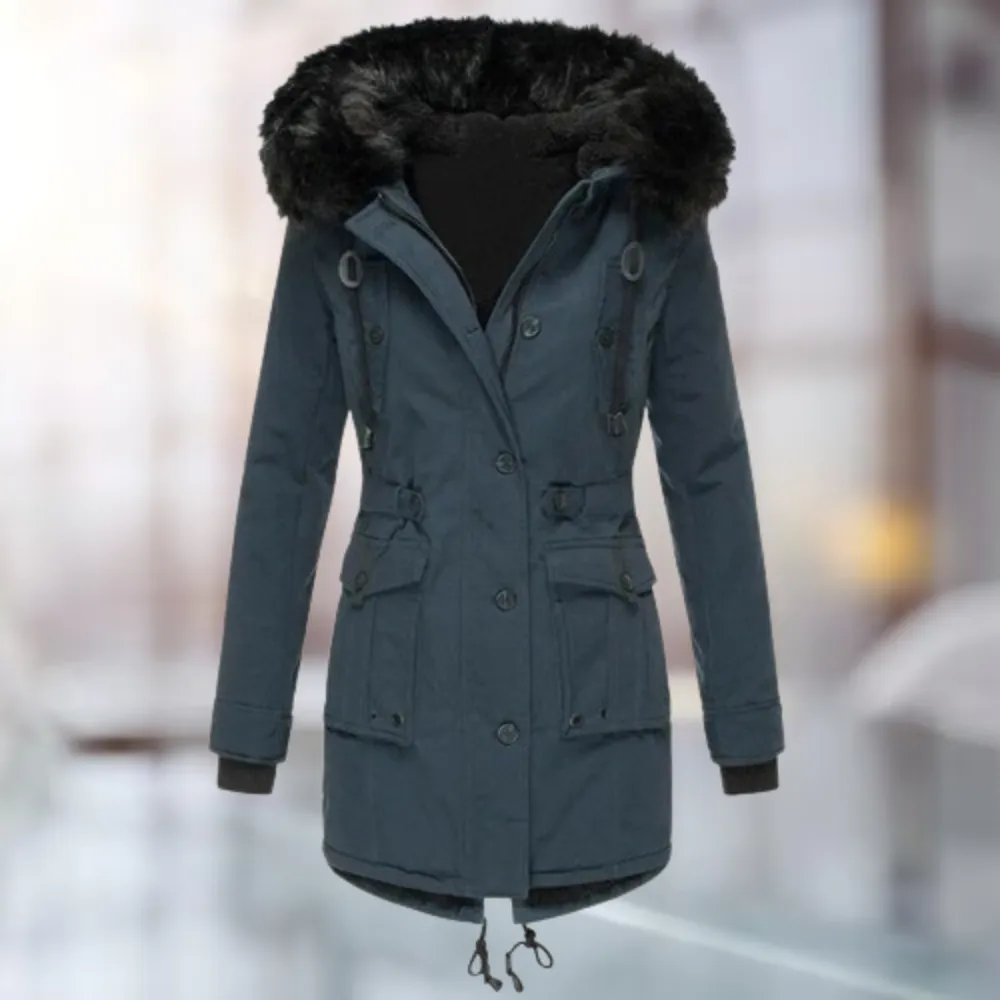 Beaumont Parka | Wasserfeste Pufferjacke mit Fleece-Futter und Kapuze für Damen