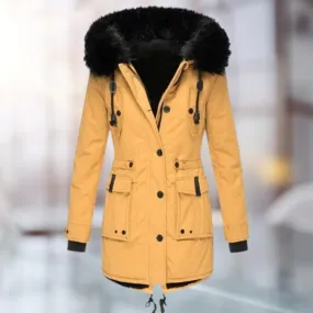 Beaumont Parka | Wasserfeste Pufferjacke mit Fleece-Futter und Kapuze für Damen