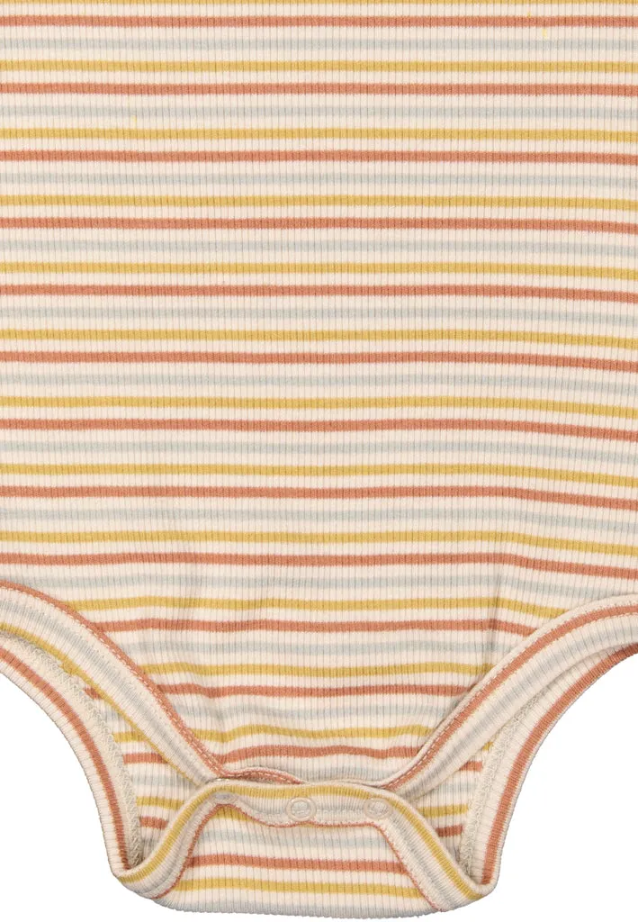 Ben, Bodysuit - Autumn Stripe Mix