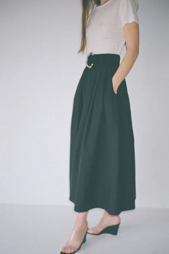 Black Tulay Skirt