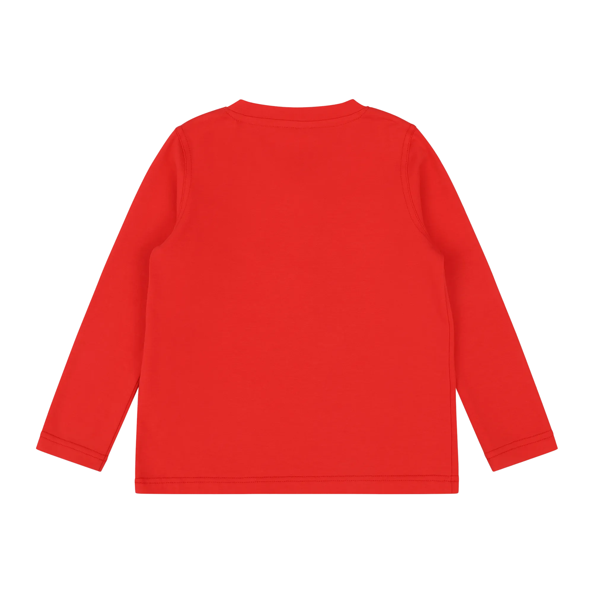 Boys Pocket Long-Sleeve Henley Shirt - Red | Multicultural Kids Clothing