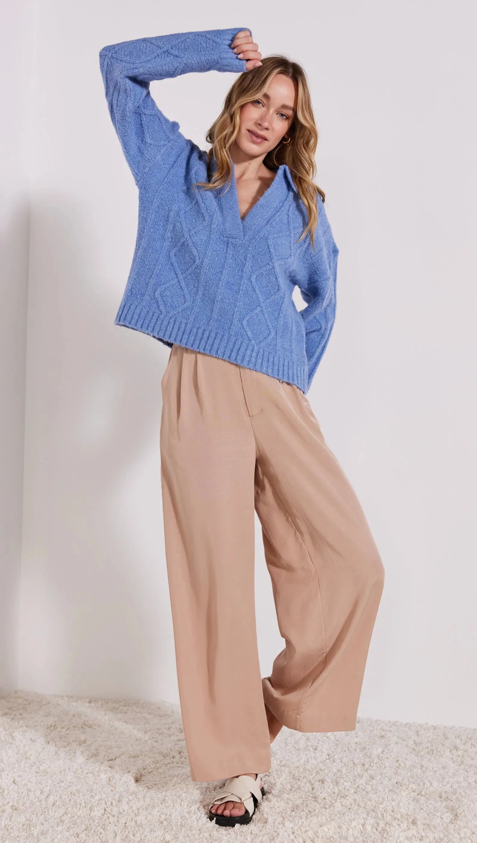 Brixton Collared Jumper