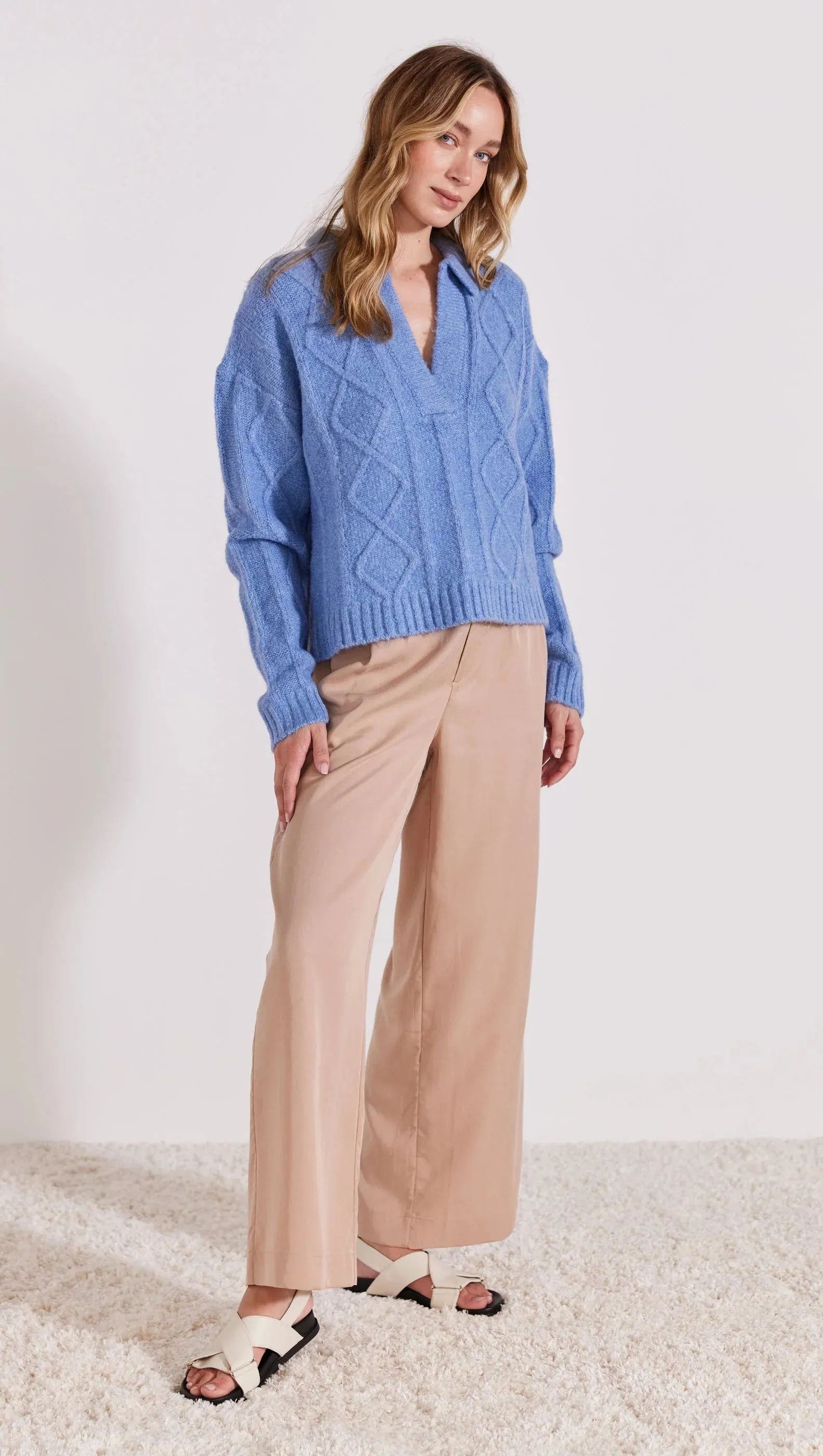Brixton Collared Jumper