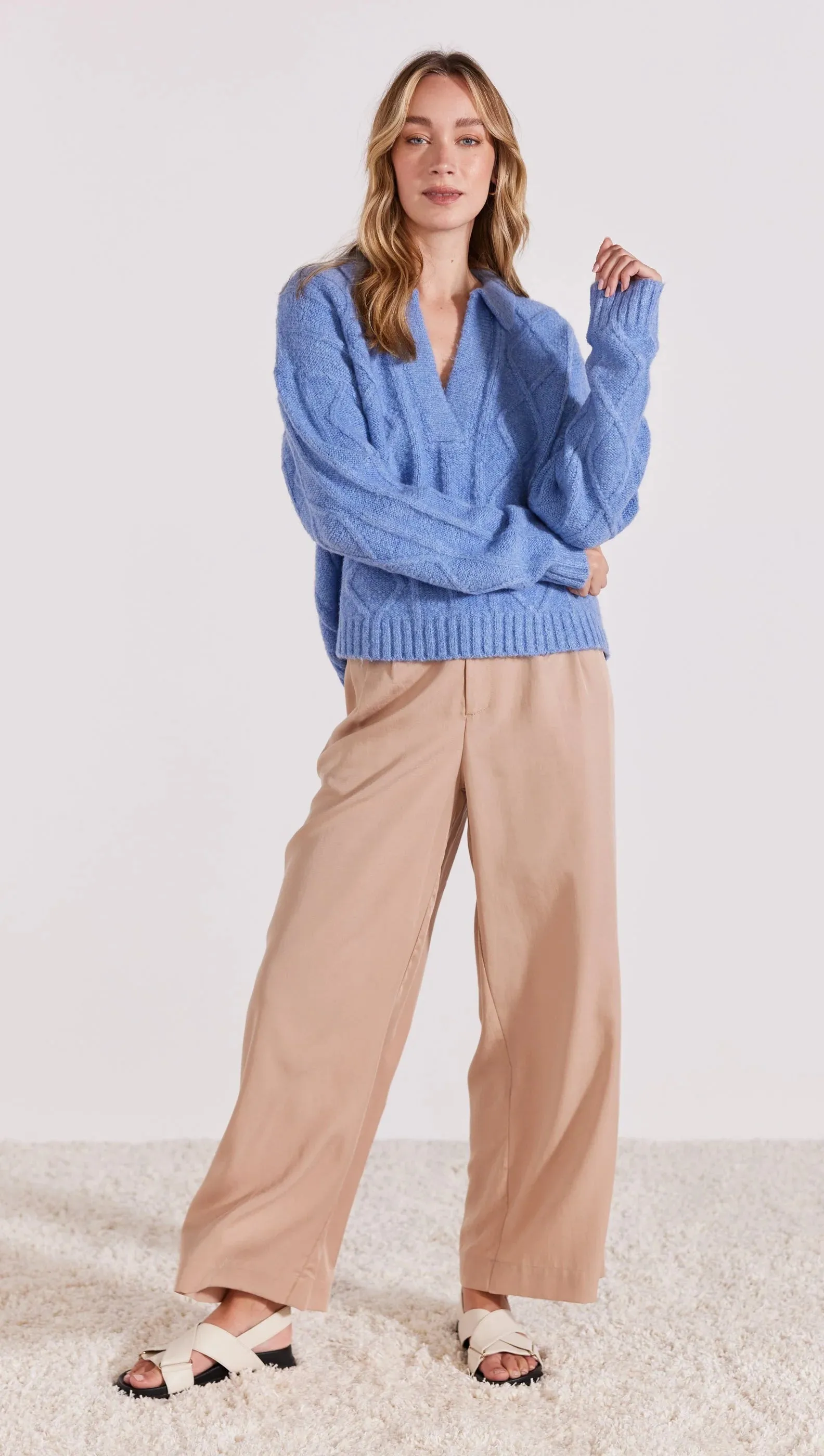Brixton Collared Jumper