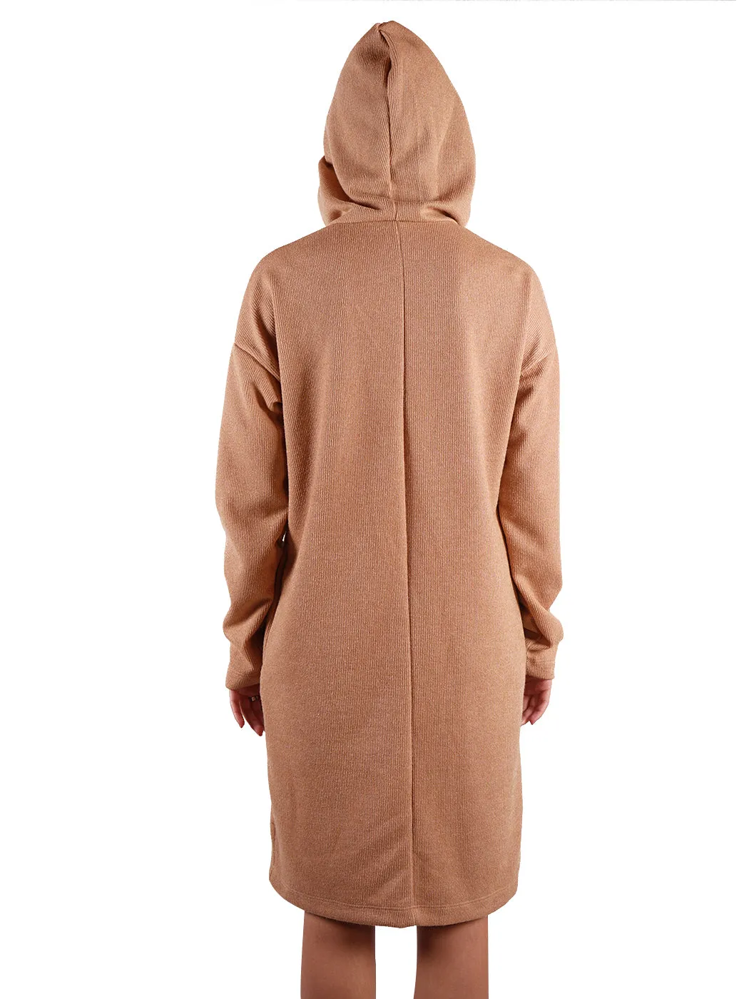 Casual Hoodie Pullover Sweater Dress