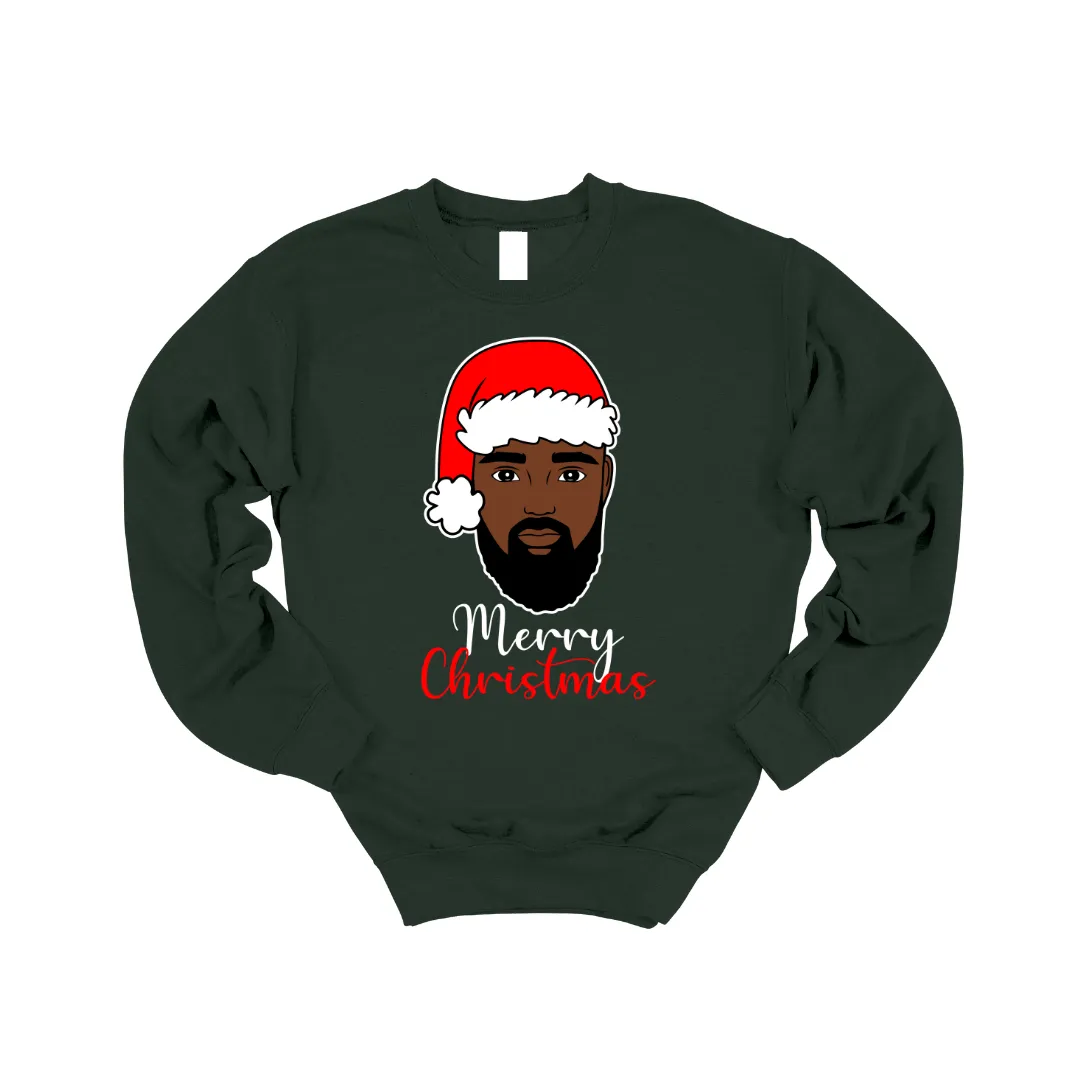 'Christmas Jumper' Men's Green/Black/Red
