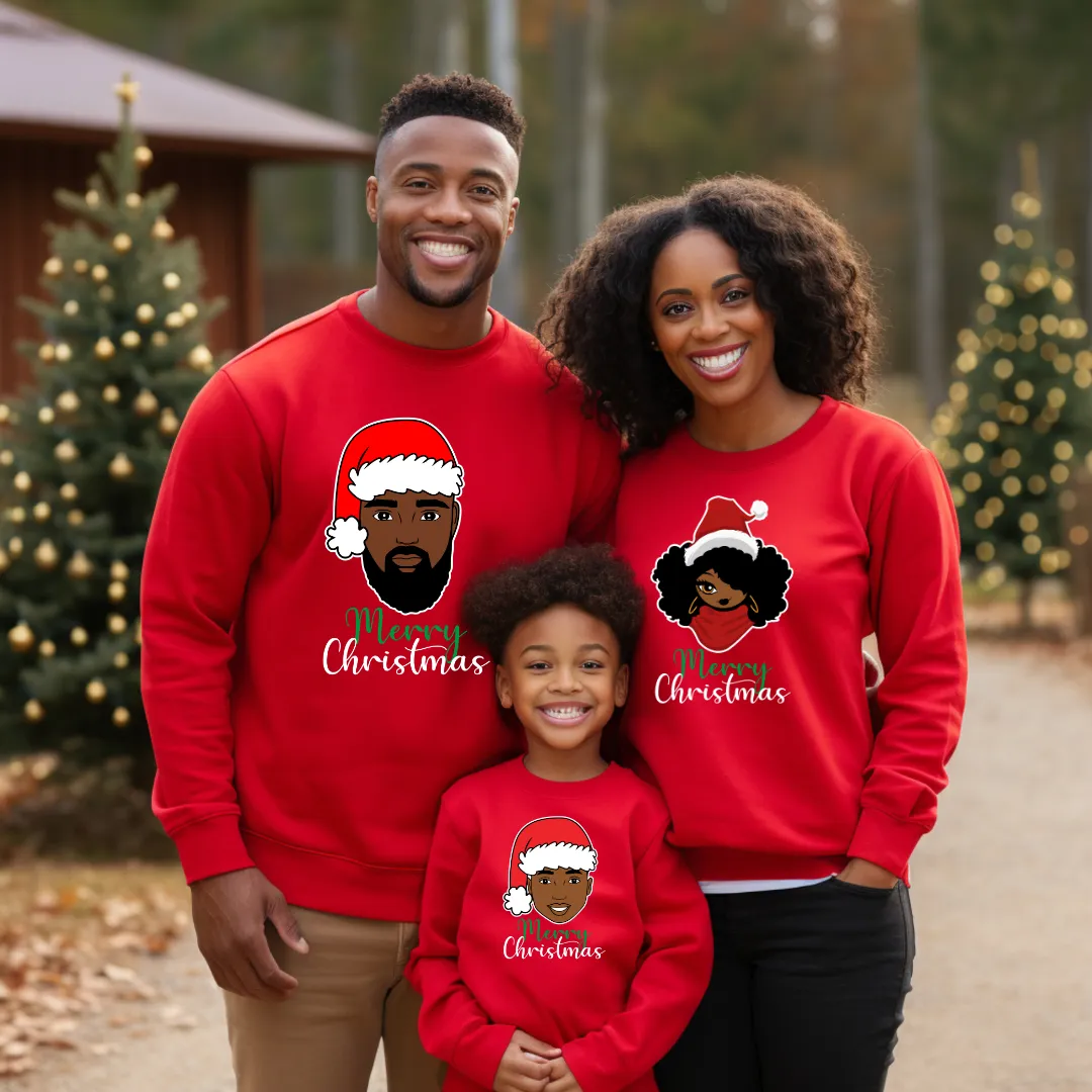'Christmas Jumper' Men's Green/Black/Red