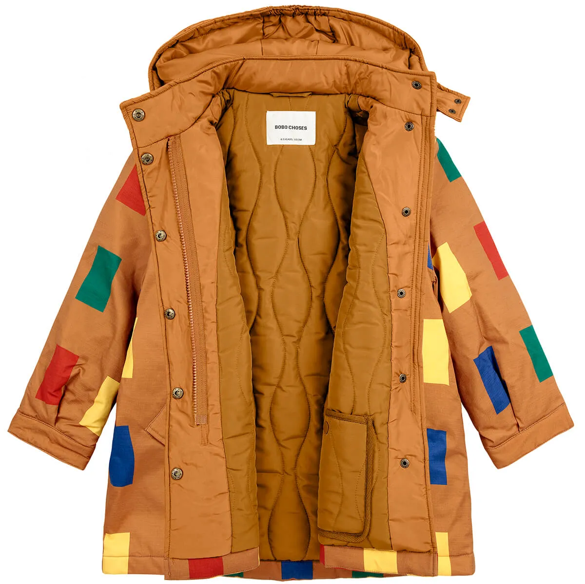 Colour Game AOP Parka by Bobo Choses