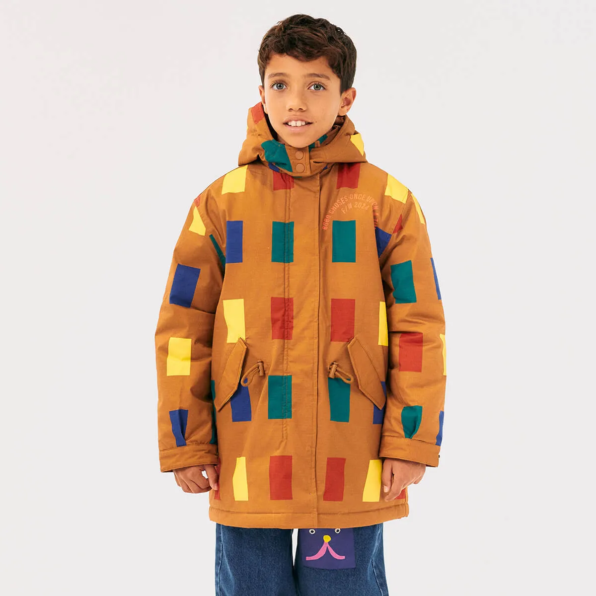 Colour Game AOP Parka by Bobo Choses