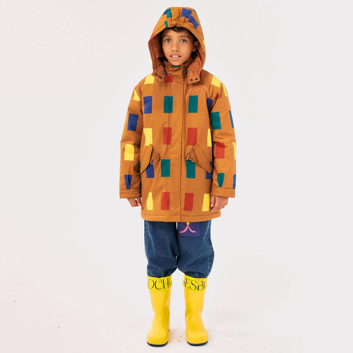 Colour Game AOP Parka by Bobo Choses