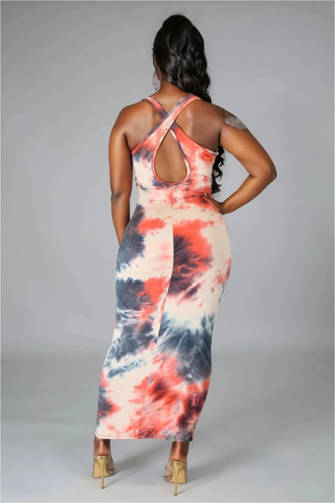 Cross Back Dress