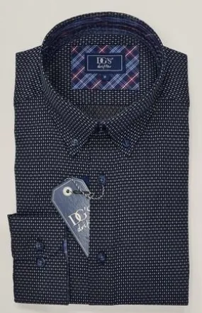 Daniel Grahame Long Sleeve Shirt - 78 Navy