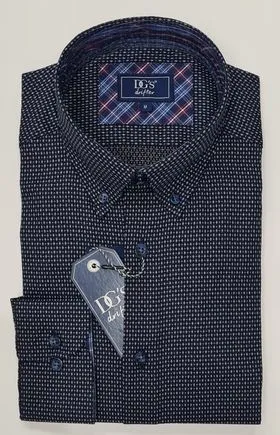 Daniel Grahame Long Sleeve Shirt - 78 Navy