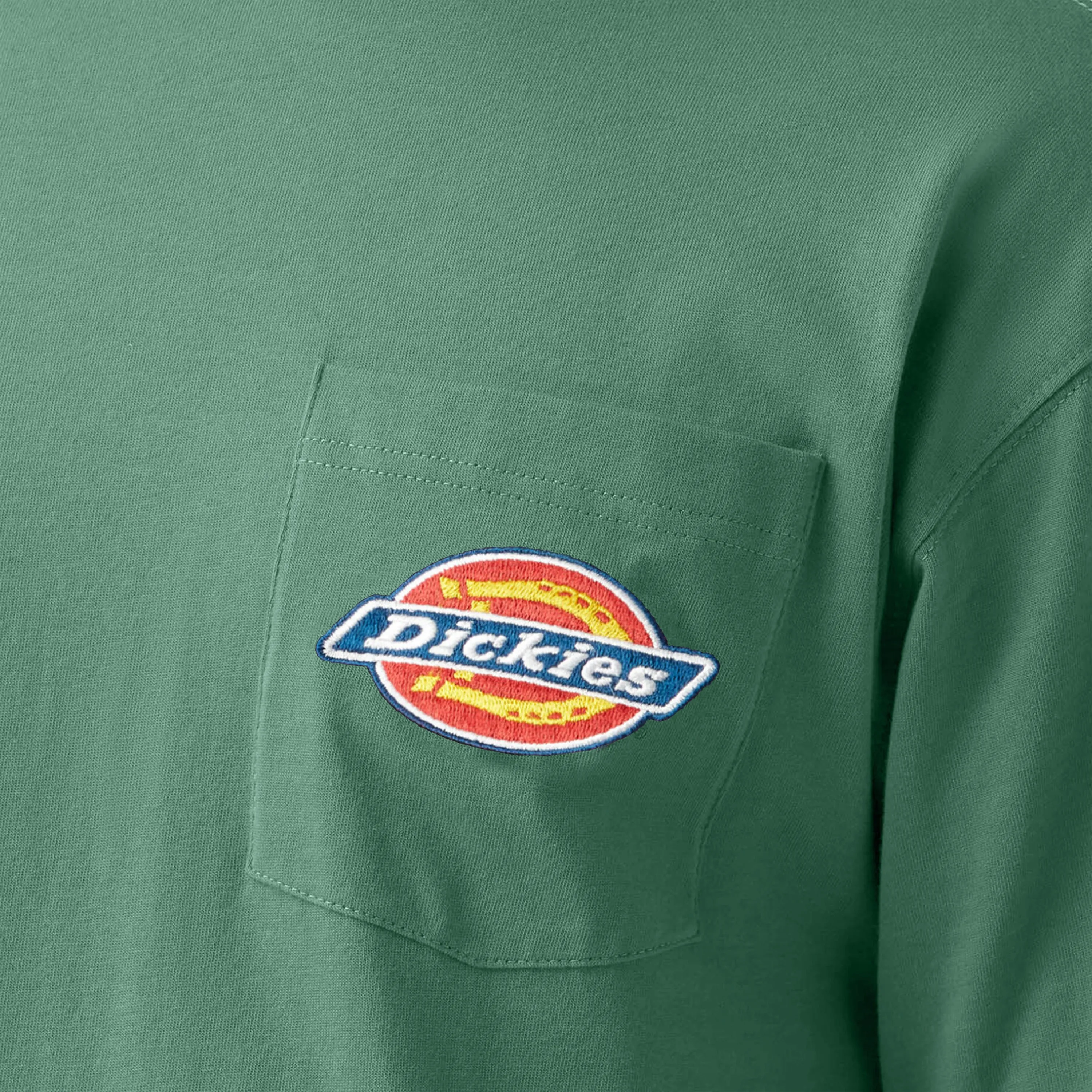 DICKIES KNIT POCKET TEE DARK IVEY