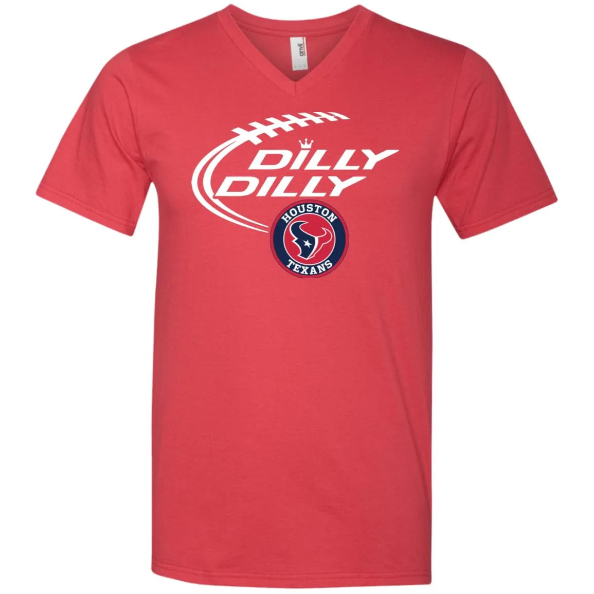 Dilly Dilly Houston Texans Nfl Football Men V-Neck T-Shirt