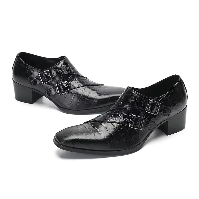 Ebonique Monk Slip-ons
