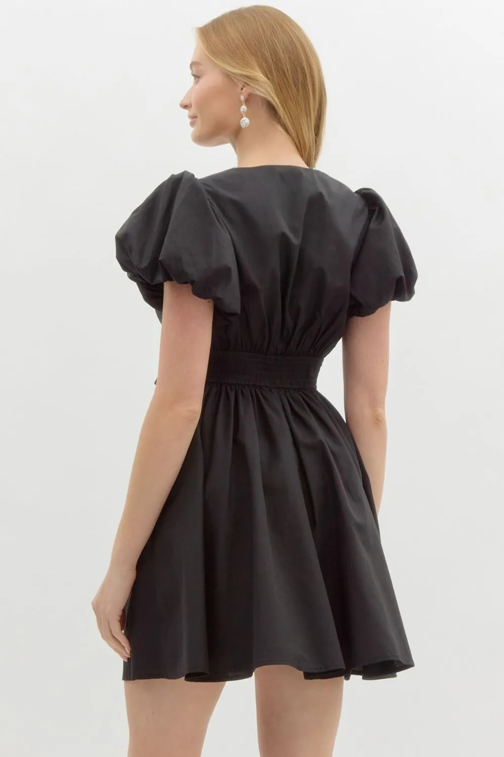 Fit and Flare Bow Dress