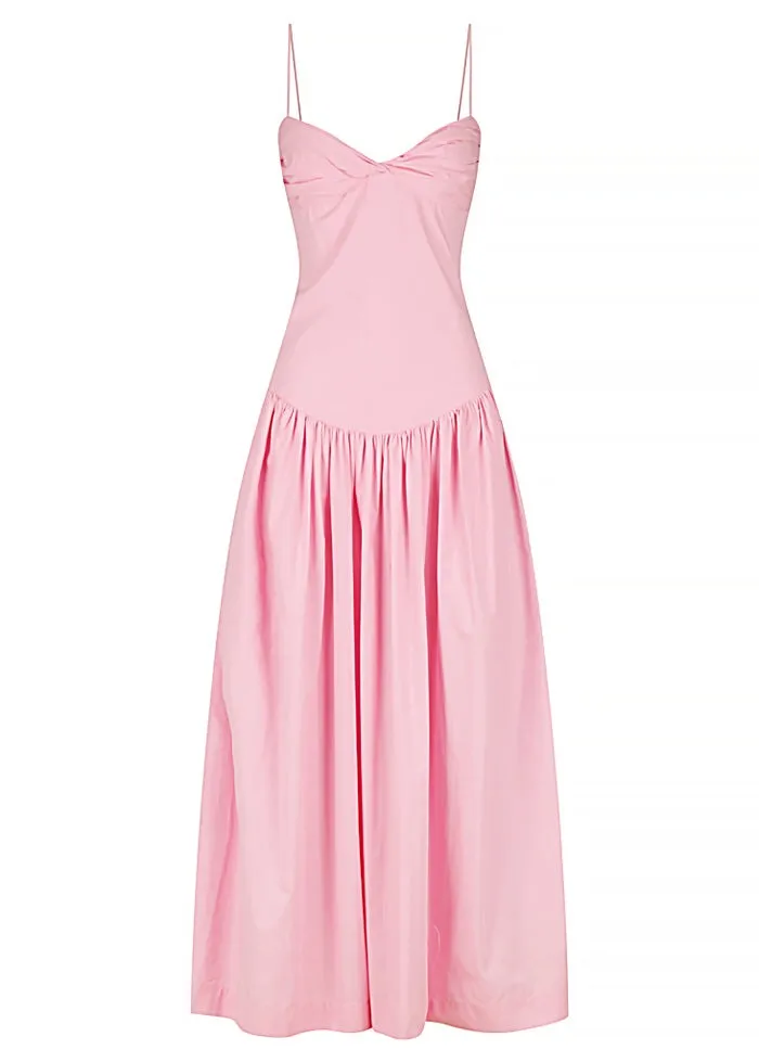 Fitted Midi - Rouge