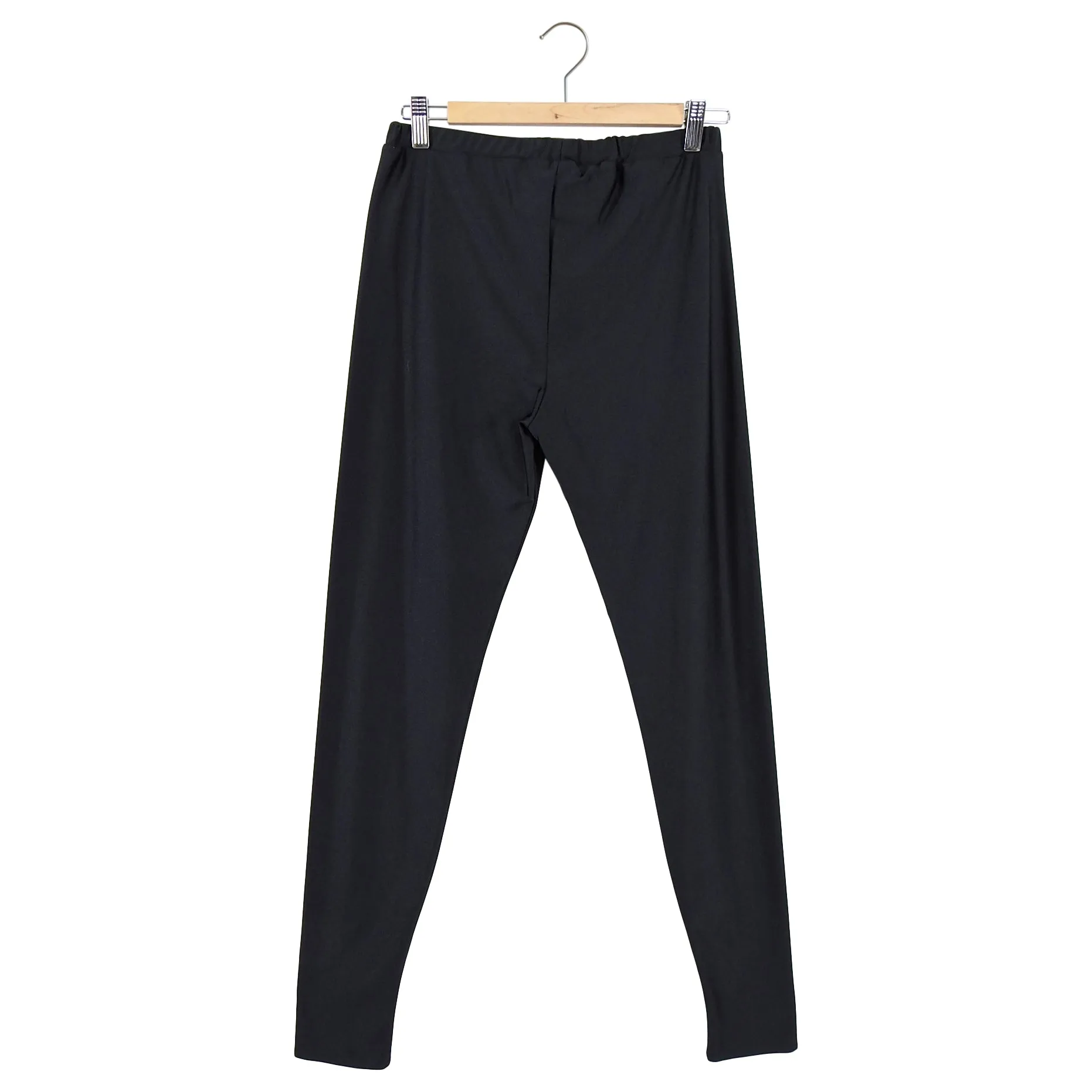 Gianni Versace Vintage 1989 Black Spandex Tights Leggings - IT44 / 8