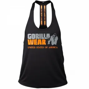 Gorilla Wear Nashville Tank Top - Black-Orange