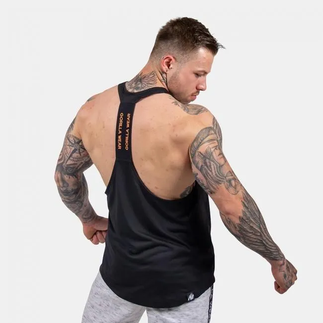 Gorilla Wear Nashville Tank Top - Black-Orange