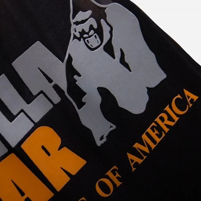 Gorilla Wear Nashville Tank Top - Black-Orange