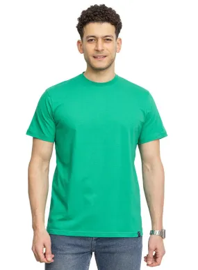 Green Regular Round T-Shirt