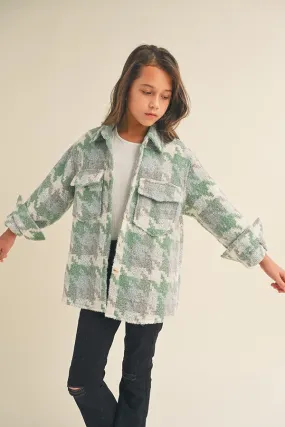 Green/Blue/Grey Shacket
