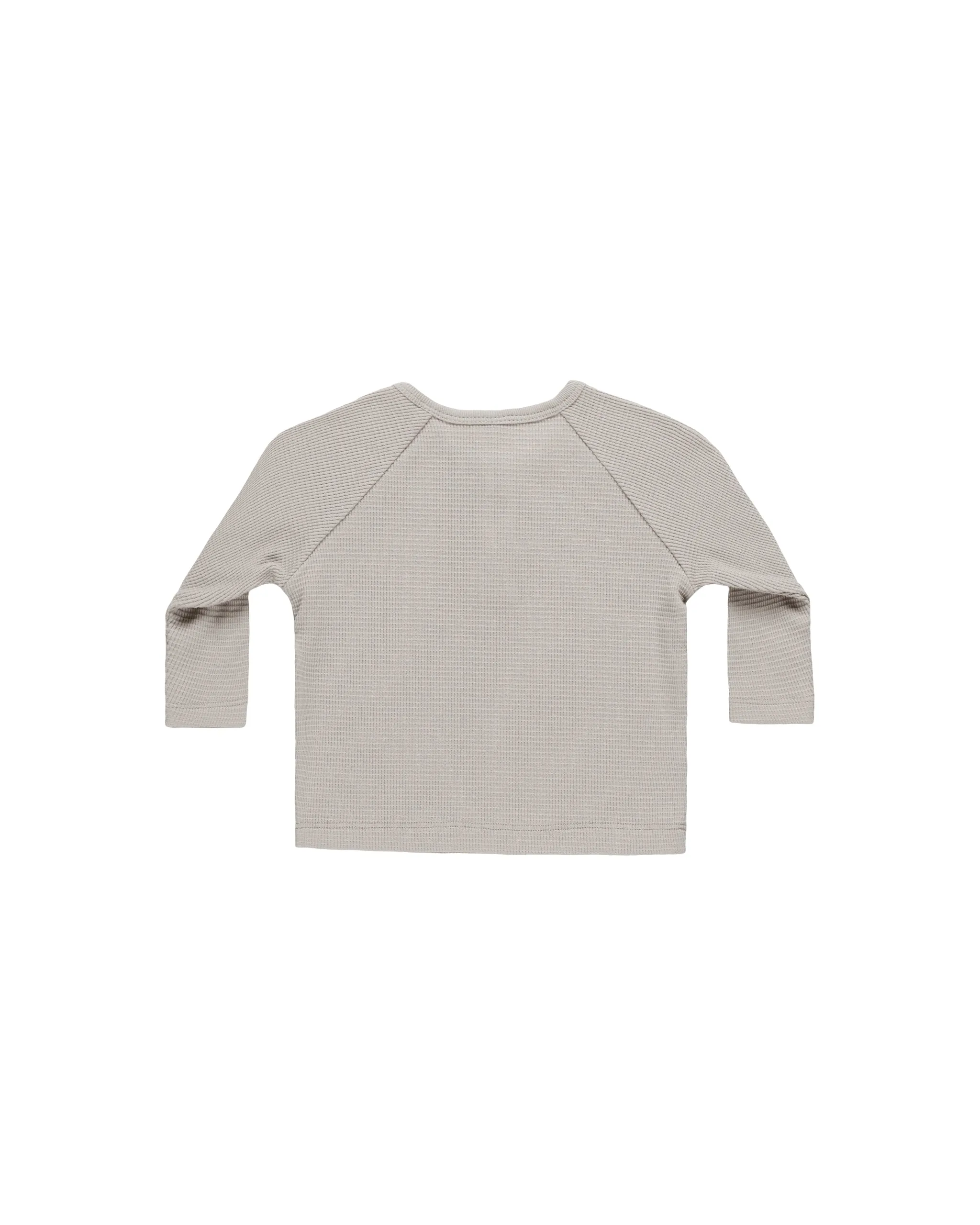 Henley Knit Top | Fog
