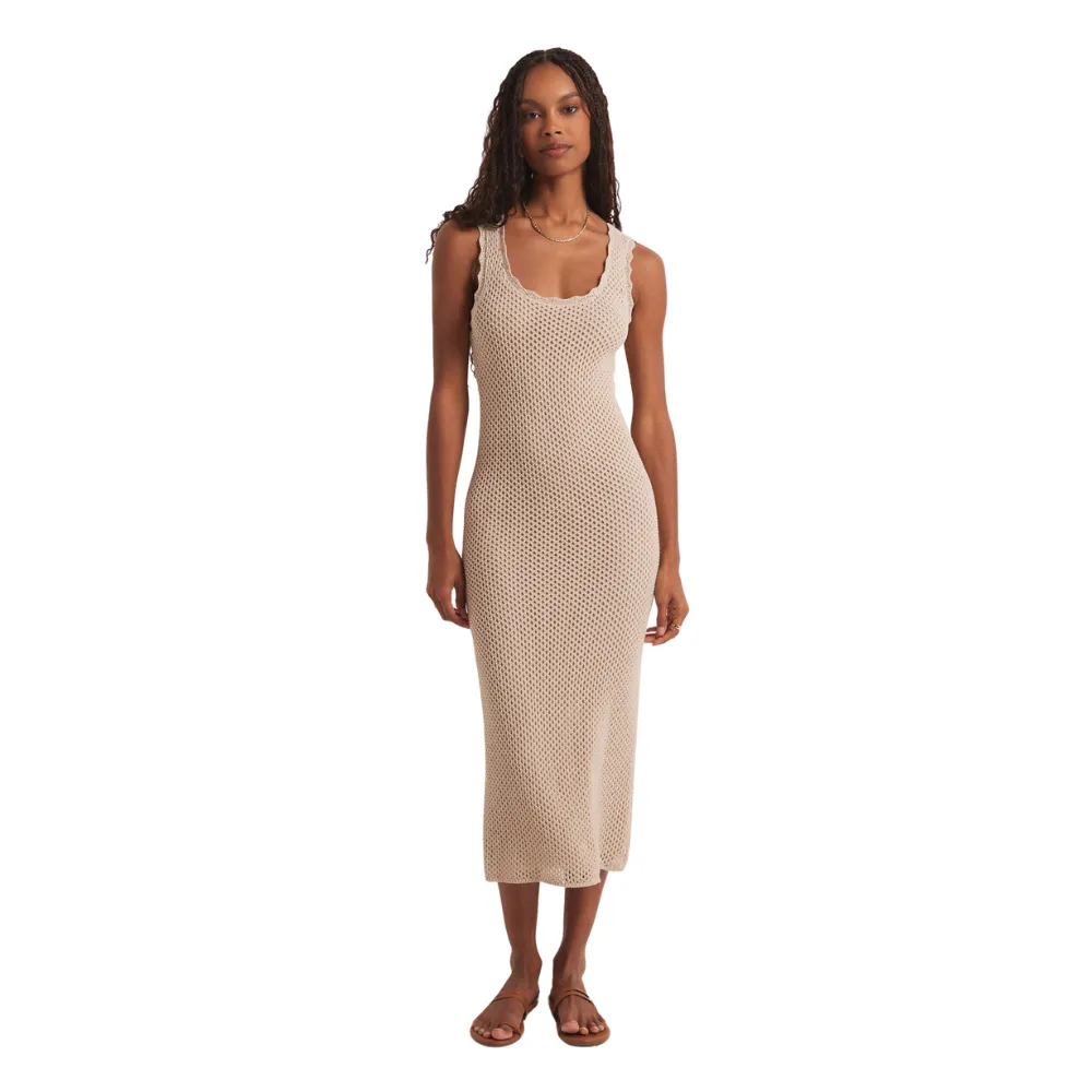 Ibiza Sweater Dress Natural