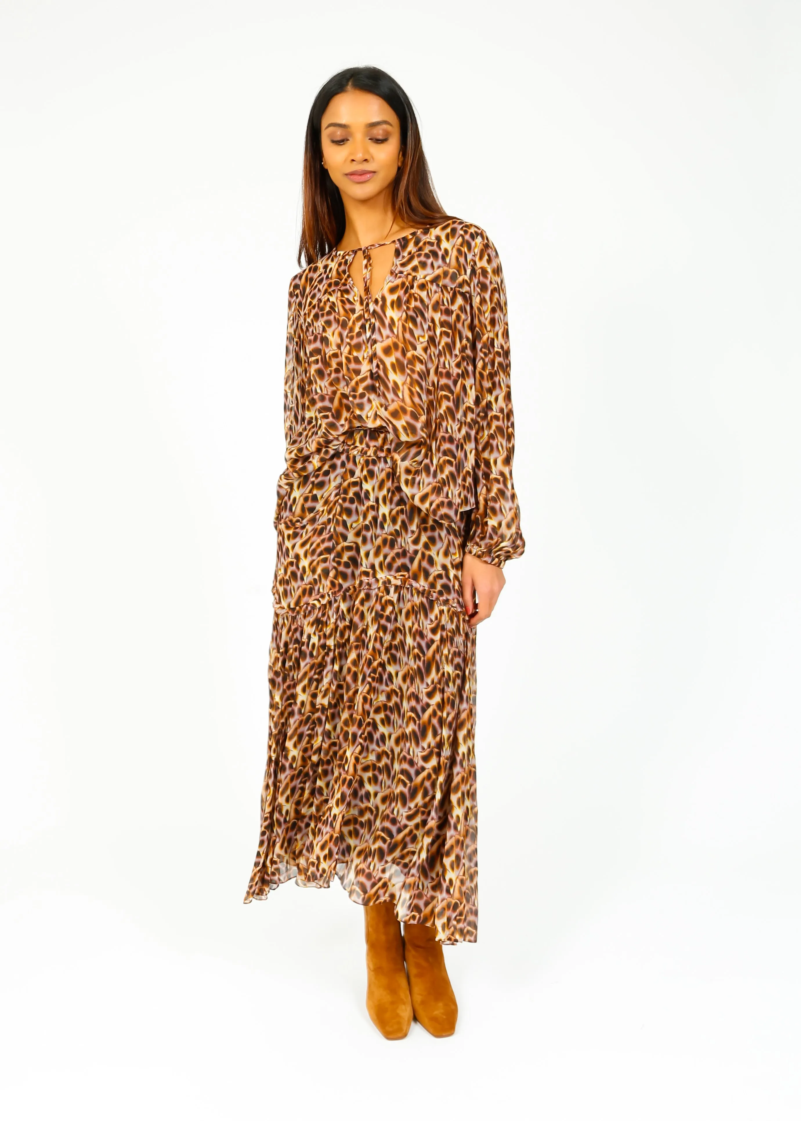 IM Veronique Skirt in Ochre