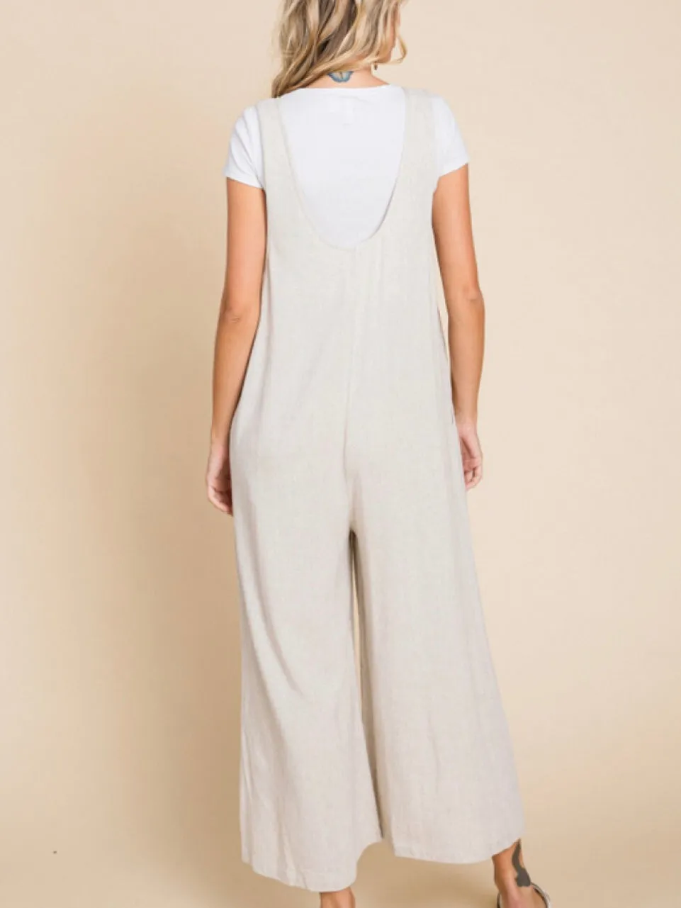 Jaycee Jumpsuit - Oatmeal