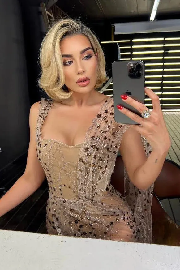 Jessica Bara Troye Stargazed Maxi Dress As Seen On Carolina Delgado