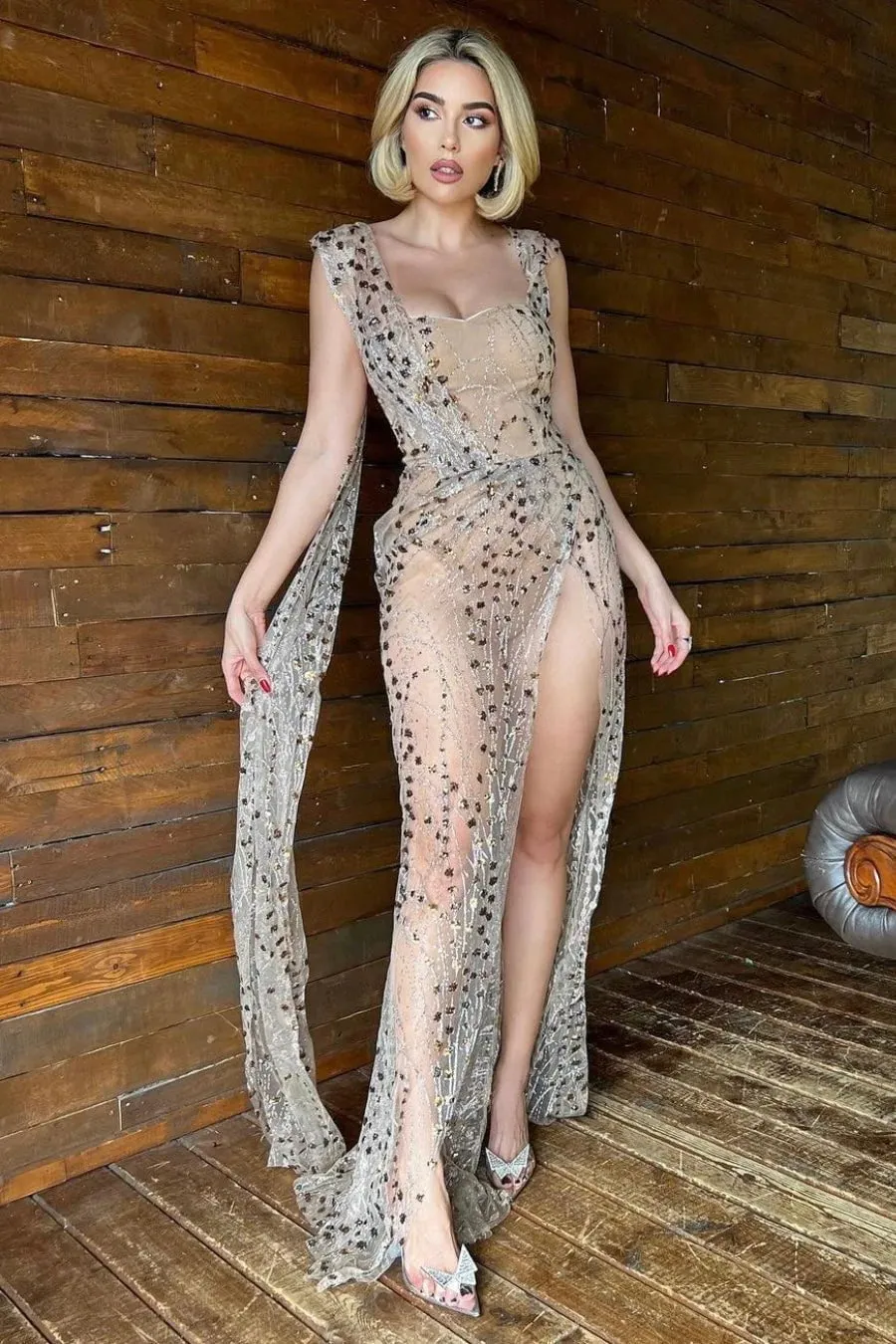 Jessica Bara Troye Stargazed Maxi Dress As Seen On Carolina Delgado