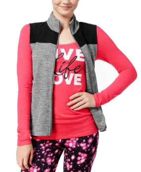 Juniors' Fleece Vest and Graphic T-Shirt