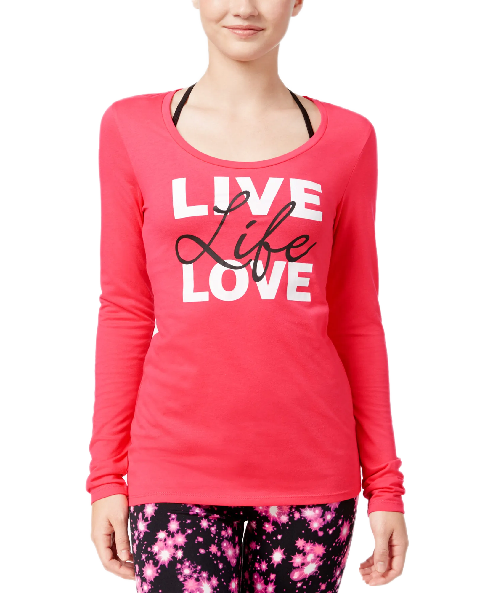 Juniors' Fleece Vest and Graphic T-Shirt