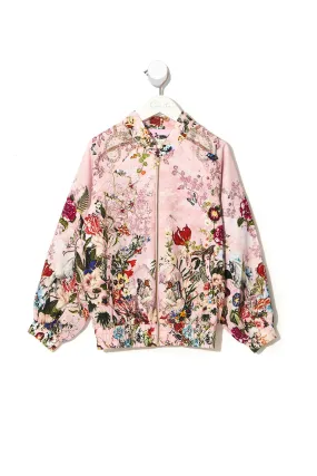 KIDS BLOUSON SLEEVE BOMBER JACKET 4-10 YOUNG HEARTS
