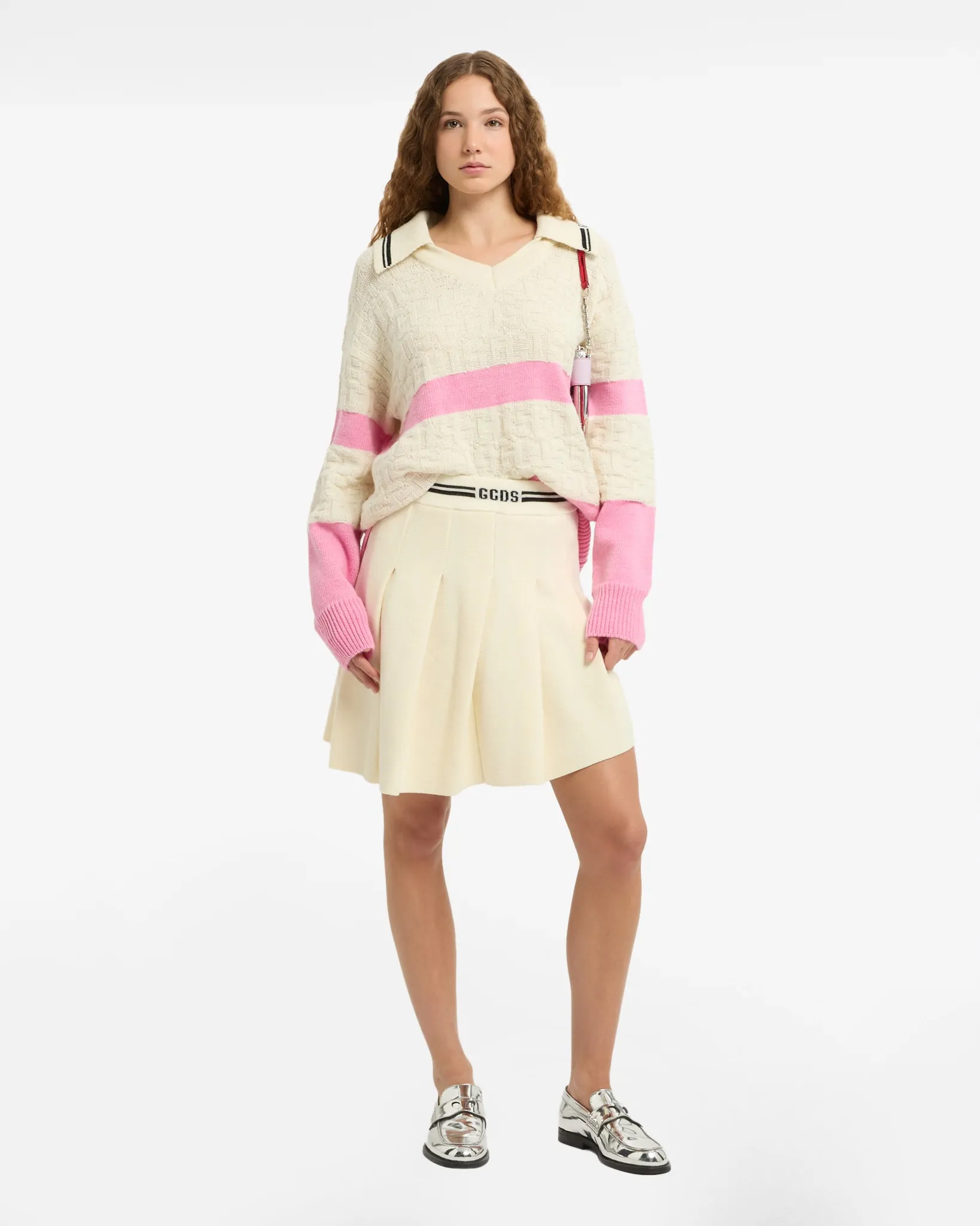 Knit Pleated Skirt