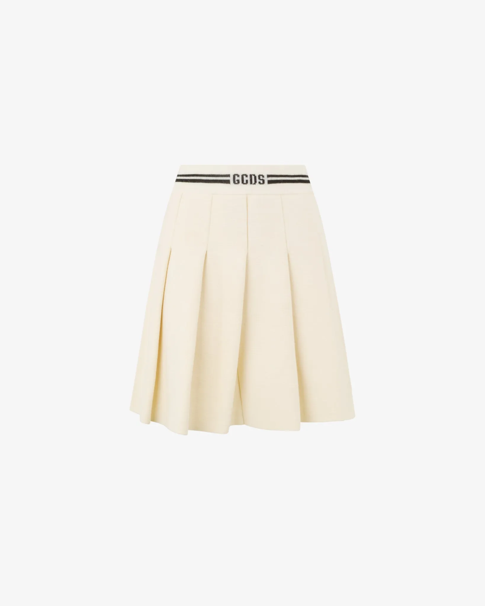 Knit Pleated Skirt