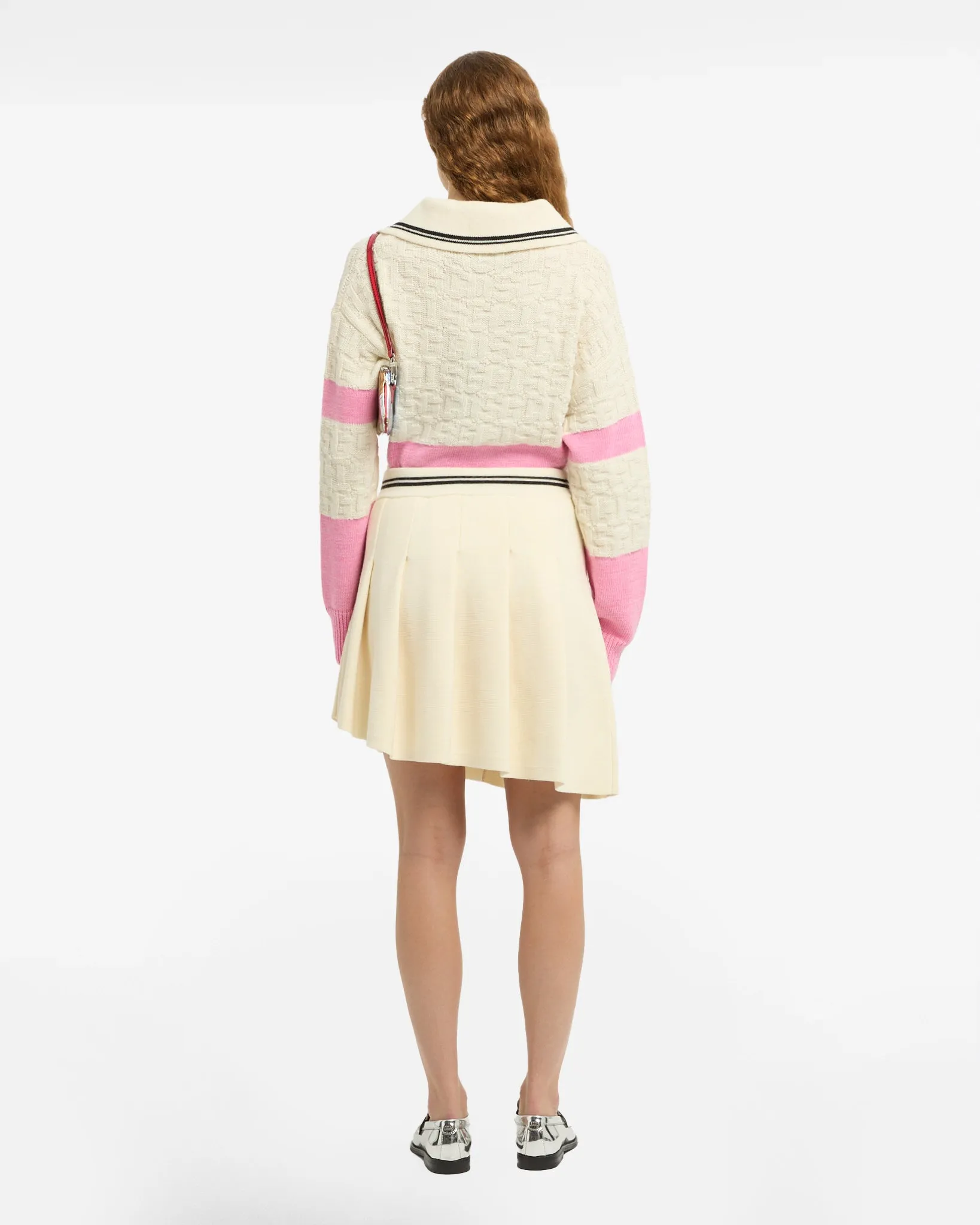 Knit Pleated Skirt