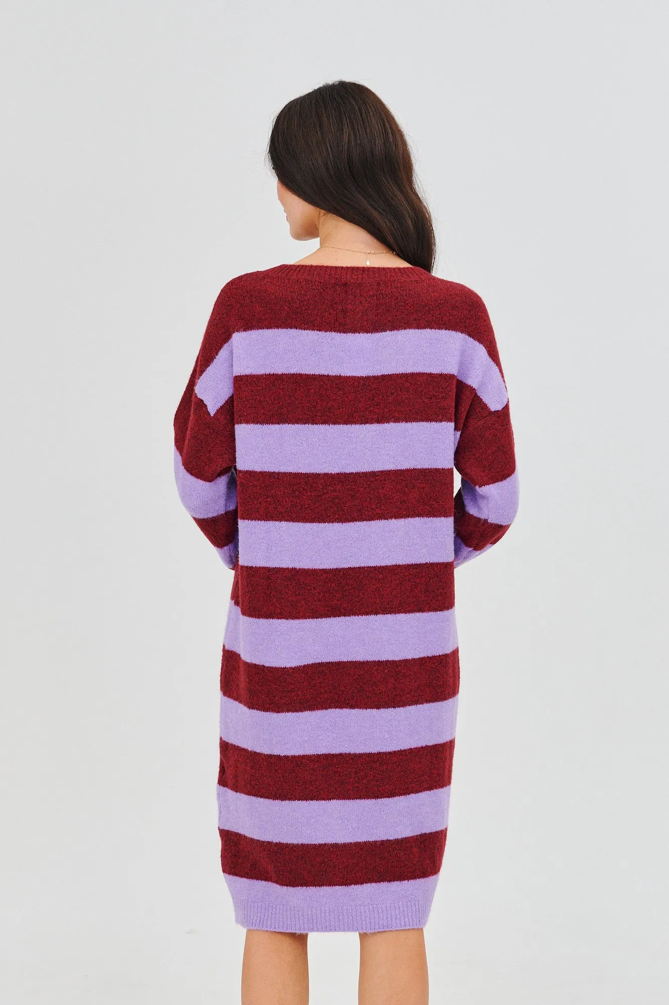 Lavender Grace Sweater Dress