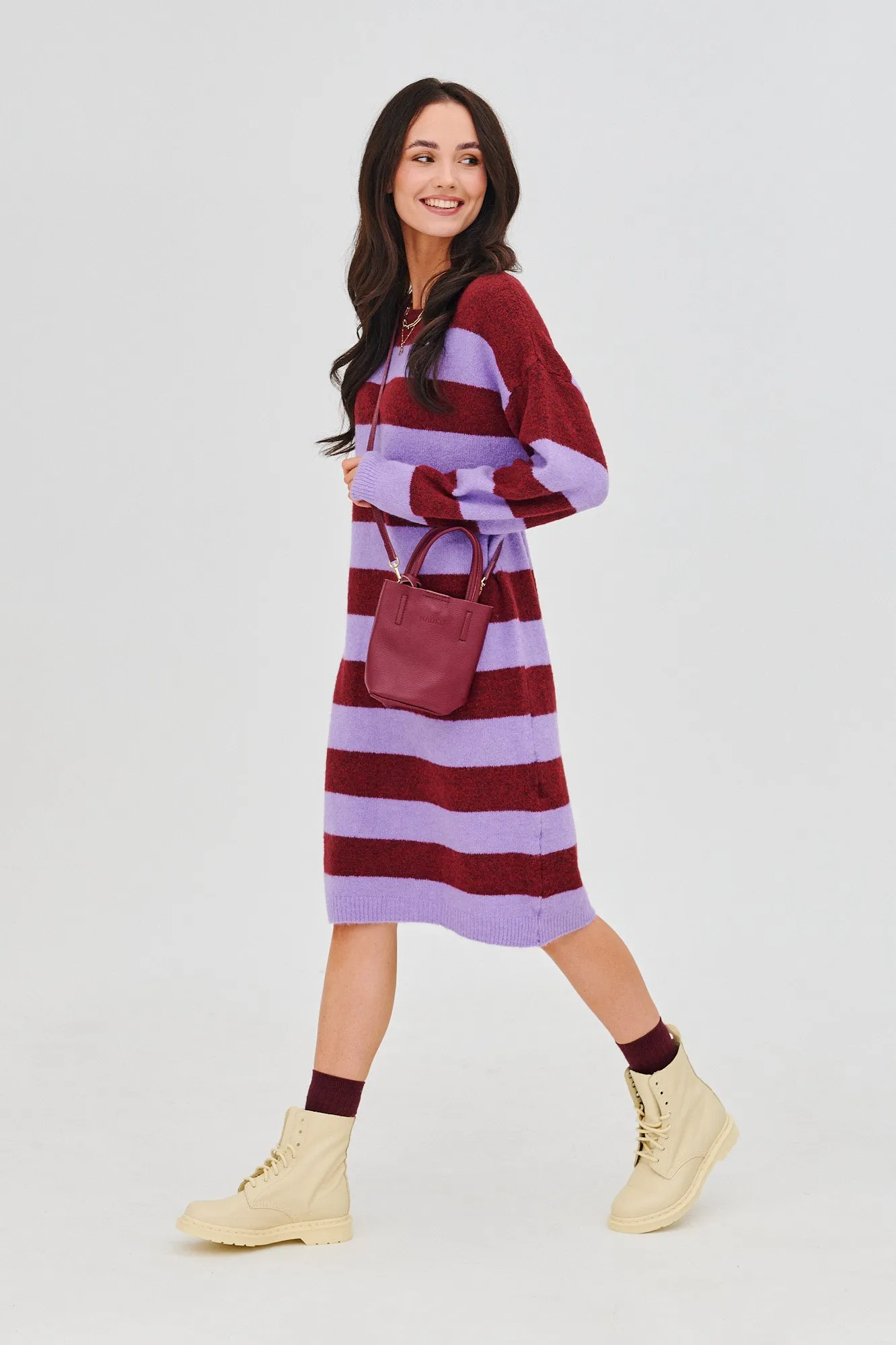Lavender Grace Sweater Dress